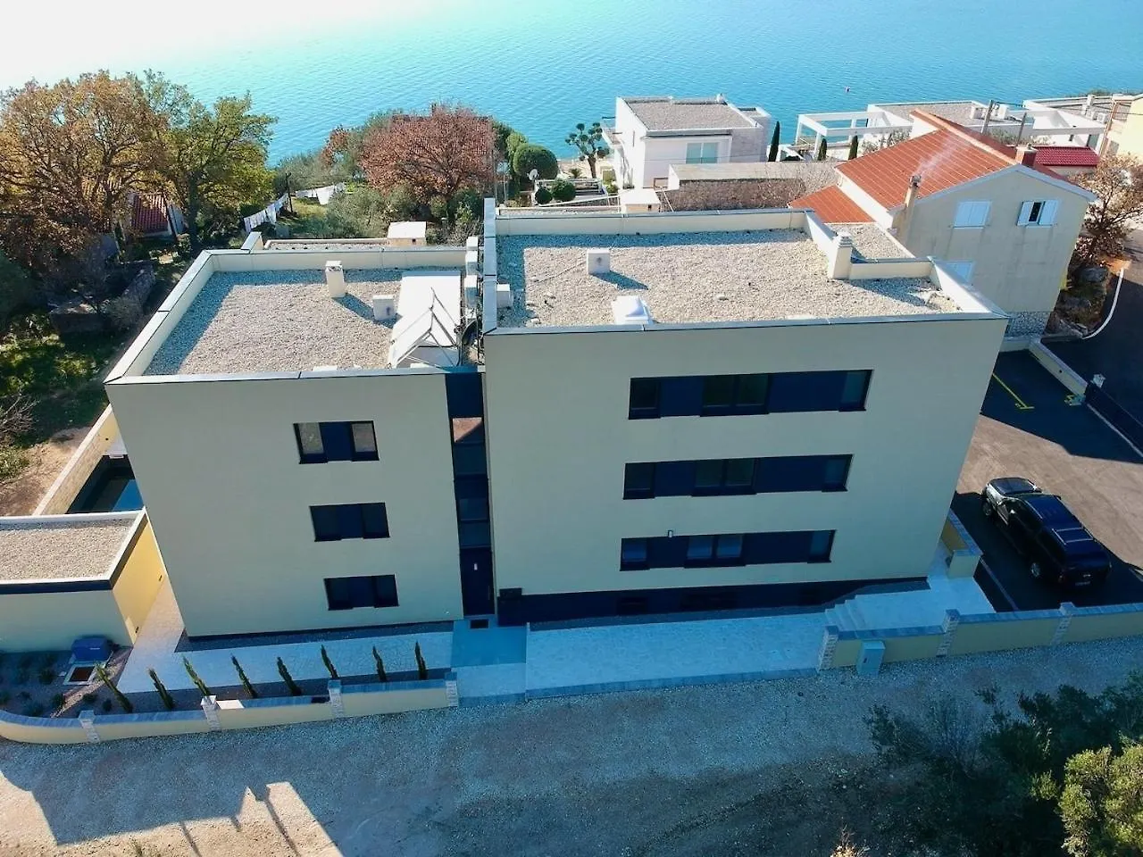 Ferienwohnung Mit Beheiztem Pool, 60 M Vom Strand Maslenica 0*,